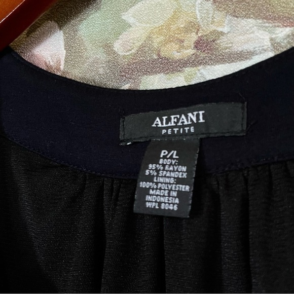 Alfani•Black/Gold Embellished Tank - Picture 3 of 4